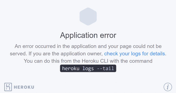 Herokuで"at=error code=H14 desc=No web processes running"エラーになる件